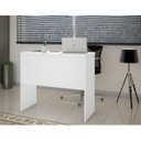 Ver imagem 4 de Mesa para Escritorio Escrivaninha Mesa Computador  Branca - JCM