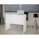Ver imagem 5 de Escrivaninha para Computador 1 Gaveta Home Office Branca - Notável Móveis