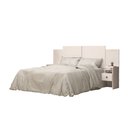 Ver imagem 2 de Cabeceira de Cama Casal Extensivel com 2 Gavetas e Prateleiras Carla ACP Móveis Branco - 100% MDF