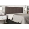 Cabeceira Cama Box Casal 160cm - Marrom Suede - 4