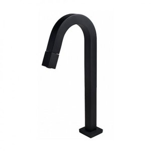 Torneira de Mesa para Cuba de Apoio 1195 77 Preto Fosco - Perflex