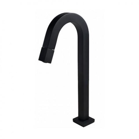 Torneira de Mesa para Cuba de Apoio 1195 77 Preto Fosco - Perflex
