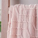 Ver imagem 5 de Manta Tricot Style Decorativa 127x152 Toque Super Macio Champagne