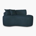 Ver imagem 3 de Sofá Orgânico 2 Lugares Curvo Feijão Design Elegante Suede