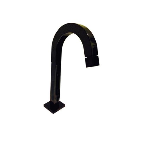 Torneira Tube Bica Baixa Black Noir 1197.Bl.Tub.no