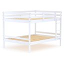 Ver imagem 2 de Beliche Casal Casal Eco Madeira Maciça Branco Mobilistore