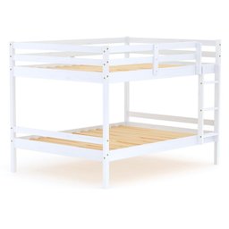 Beliche Casal Casal Eco Madeira Maciça Branco Mobilistore - 2