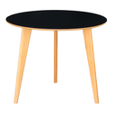 Ver imagem 1 de Mesa de Jantar Redonda Júlia de 80cm Preta