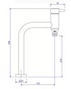 Ver imagem 2 de Misturador Monocomando Cozinha 2256 Red Gold Link Deca