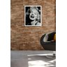 Quadro Marilyn Monroe Preto e Branco com Moldura 48x58 - 2