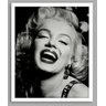 Quadro Marilyn Monroe Preto e Branco com Moldura 48x58 - 1