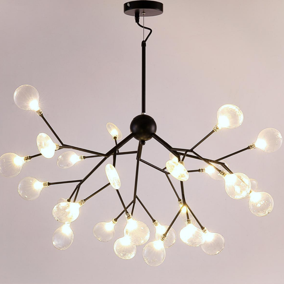 LUSTRE PENDENTE TWING HERACLEUM 27 FOLHAS - 3