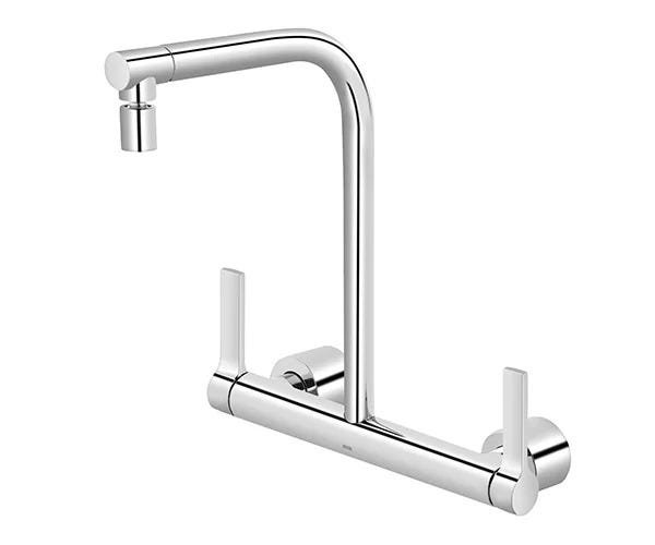Misturador para Cozinha de Parede Bica Alta Evoluto Cromado Docol - 1