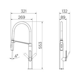 Monocomando para Cozinha Doc Cinza - 00695763 Docol - 2