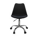 Ver imagem 2 de Cadeira Office Luisa Base Cromada Várias Cores - Rivatti