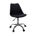 Ver imagem 1 de Cadeira Office Luisa Base Cromada Várias Cores - Rivatti