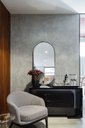 Ver imagem 1 de Espelho Maiorca - Linha Couro - - Café - com LED - 160x80