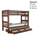 Ver imagem 4 de Treliche Lisboa com 3 Gavetas em Madeira Maciça