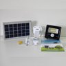 Refletor Solar Led 10w Painel Placa Sensor Presença Recarregável - 55310 - 4