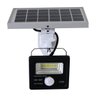Refletor Solar Led 10w Painel Placa Sensor Presença Recarregável - 55310 - 2