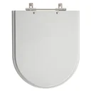 Ver imagem 1 de Assento Sanitário Poliester Oxford Cinza Real Para Louça Deca