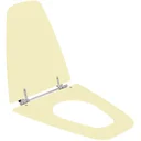 Ver imagem 2 de Assento Sanitário Plaza Bone (Bege Claro) para Vaso Ideal Standard