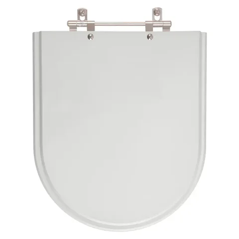Assento Sanitário Poliester San Remo Cinza Para Louça Hervy
