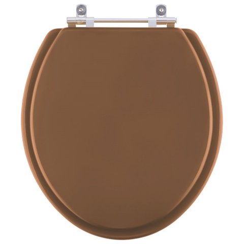 Assento Sanitário Poliester Flamingo Ocre para vaso Incepa