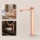 Ver imagem 1 de Torneira Monocomando Atenas Rose Gold Alta Premium Goldenx