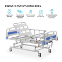 Ver imagem 2 de Cama Hospitalar Dx3 3 Movimentos até 200 Kg Dellamed