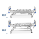 Ver imagem 6 de Cama Hospitalar Dx3 3 Movimentos até 200 Kg Dellamed