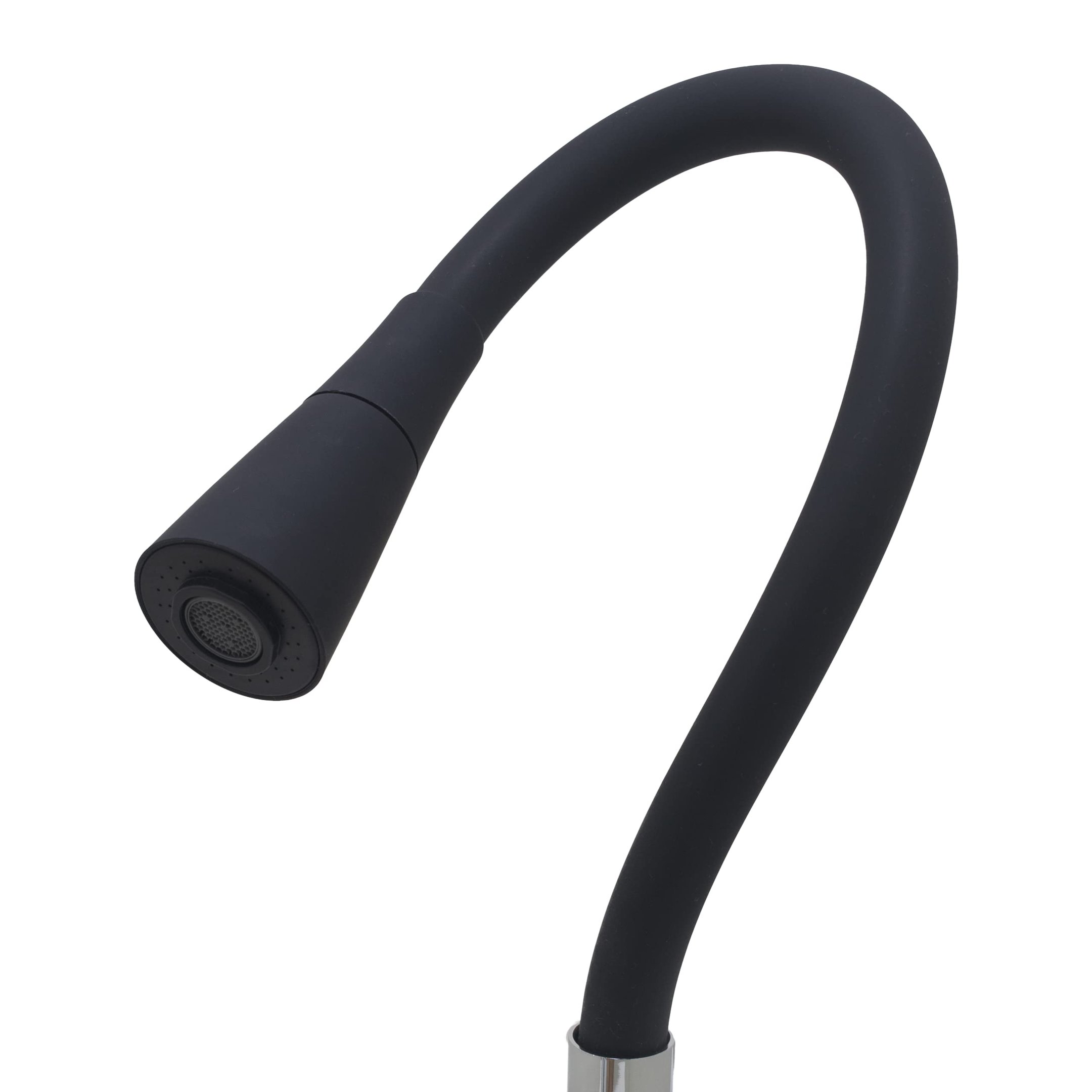 Torneira Gourmet Cozinha Flexível Multiuso Preto Mesa C34 Multiuso - 2