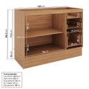 Ver imagem 4 de Balcão para Pia 120cm sem Tampo Aroeira CabeCasa MadeiraOriginals