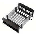 Ver imagem 1 de Escorredor Extensível Cuba Pia Inox Ajustável Cesto Preto
