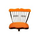 Ver imagem 4 de Kit com 2 Cadeiras Banqueta Bistrô Alta Regulável Giratória Balcão Cozinha