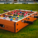 Ver imagem 3 de Mesa de Pebolim Infantil Juvenil em Madeira Resistente Toto Futbol