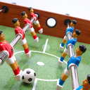 Ver imagem 4 de Mesa de Pebolim Infantil Juvenil em Madeira Resistente Toto Futbol