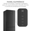 Ver imagem 2 de Geladeira Midea Inverse Frost Free Inverter 401L MDRB548FGDDX3 Preto Bivolt