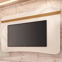 Ver imagem 2 de Painel Tv 80 Pol 200cm Suspenso Arven Off White/cinamomo H01 - Mpozenato