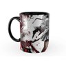 Caneca Blood D+ Faca Anime 325ml Cerâmica Interior e Alça Preta - 1
