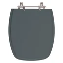 Ver imagem 1 de Assento Sanitário Laguna Cinza Plus para vaso Hervy