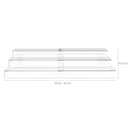 Ver imagem 3 de Kit 2 Prateleiras Extensível Organizadoras de Armário ou Aju