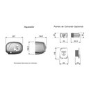 Ver imagem 3 de Aquecedor Elétrico para Hidromassagem Cardal Aq023 Hidro Ofurô Branco