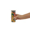 Ver imagem 2 de Pote de Vidro 450ml com Tampa Inox Hermético Redondo - Tud