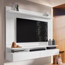 Ver imagem 2 de Home Painel Suspenso Noruega para TV até 55 Polegadas Branco - Móveis Leão