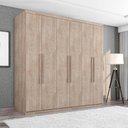 Ver imagem 1 de Guarda Roupa Casal Grande 6 Portas 100% Mdf Amarula Gold