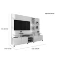 Ver imagem 2 de Estante Home Cross para TVS até 55 Polegadas com LED Lukaliam