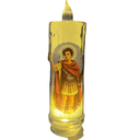 Ver imagem 2 de Vela LED Eletrônica Santo Expedito Católica Religiosa