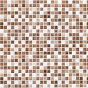 Ver imagem 1 de Papel de Parede Decorativo Azulejo em Tons Marrons - 2,50m