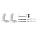 Ver imagem 1 de Conjunto de Fixação Lateral para Bacias e Bidês Black Matte Deca